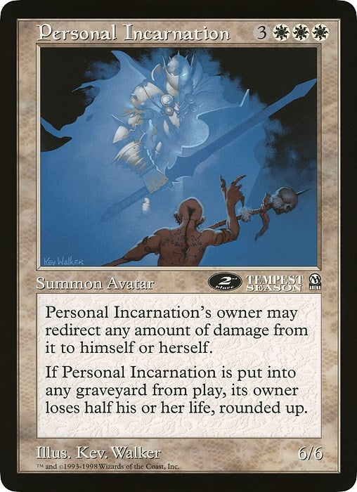 Personal Incarnation (2nd Place) (Arena League) (Oversize Cards)