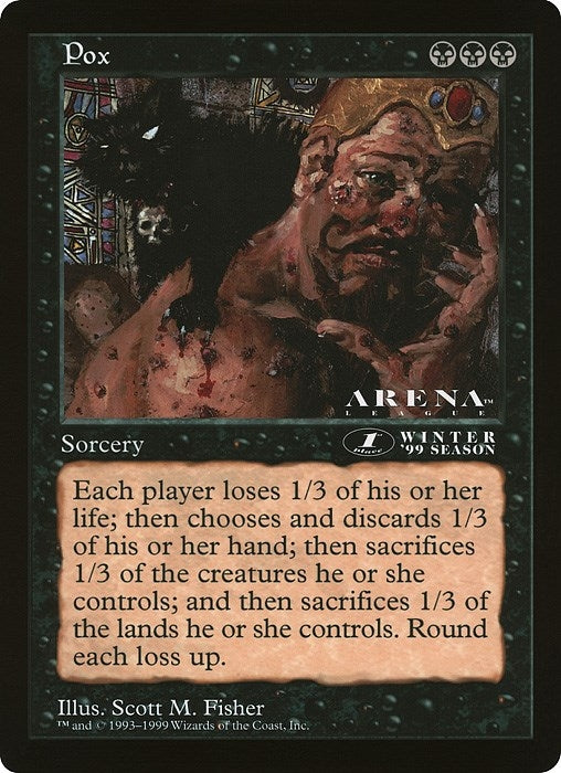 Pox (1st Place) (Arena League) (Oversize Cards)