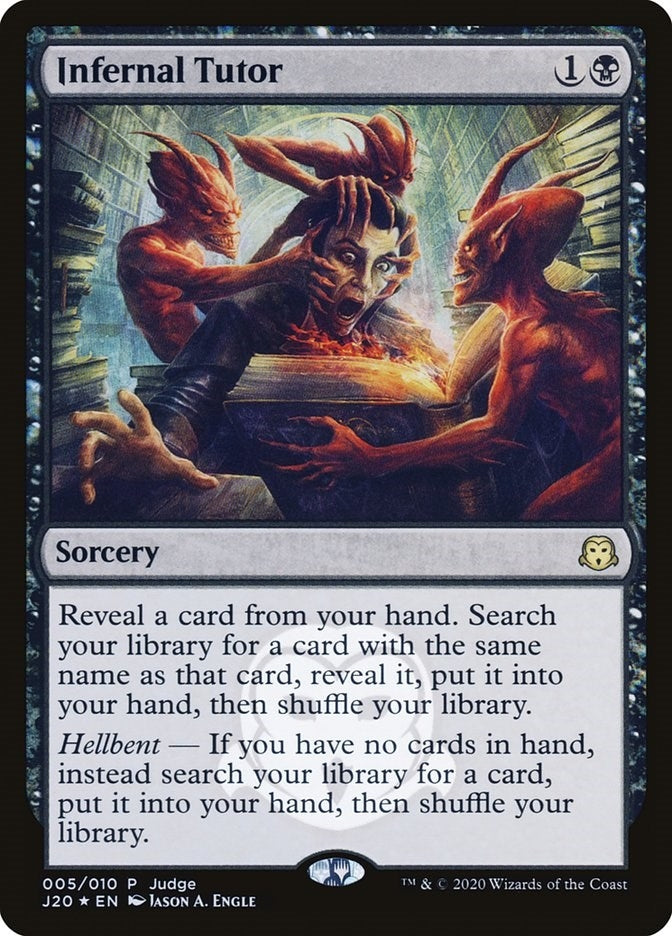 Infernal Tutor (5) (Judge Promos)