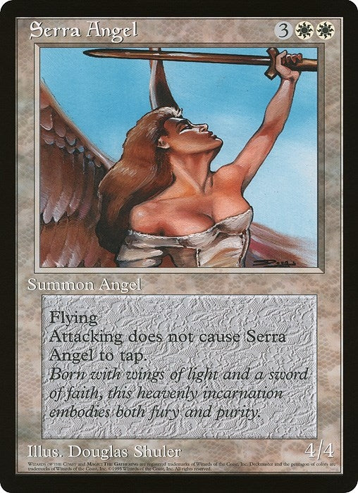 Serra Angel (Wizards of the Coast Caravan Tours) (Oversize Cards)