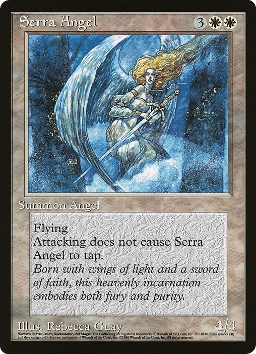 Serra Angel (Comic Insert) (Oversize Cards)