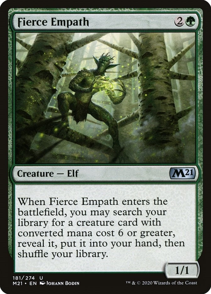 Fierce Empath (181) (Core Set 2021)