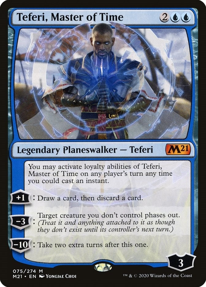 Teferi, Master of Time (75) (Core Set 2021)