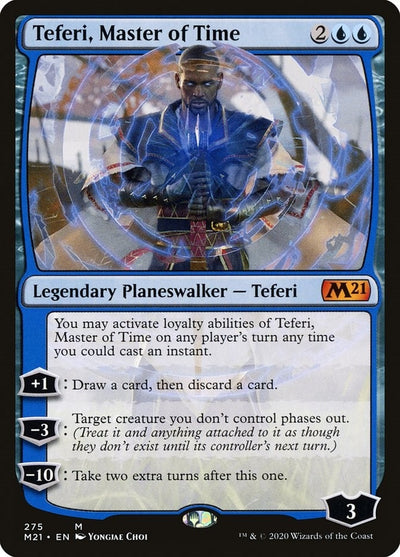 Teferi, Master of Time (275) (275) (Core Set 2021)