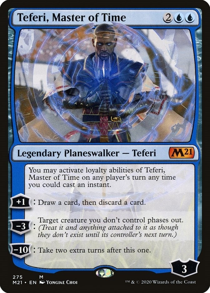 Teferi, Master of Time (275) (275) (Core Set 2021)