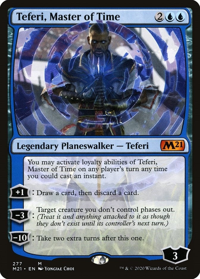 Teferi, Master of Time (277) (277) (Core Set 2021)