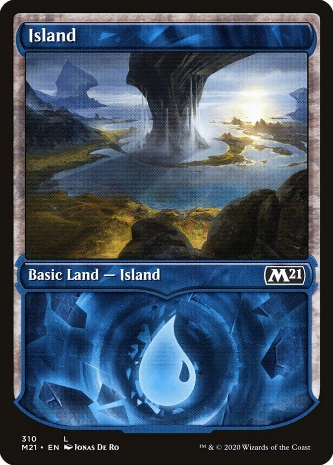 Island (Showcase) (310) (Core Set 2021)