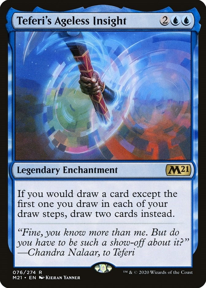 Teferi's Ageless Insight (76) (Core Set 2021)