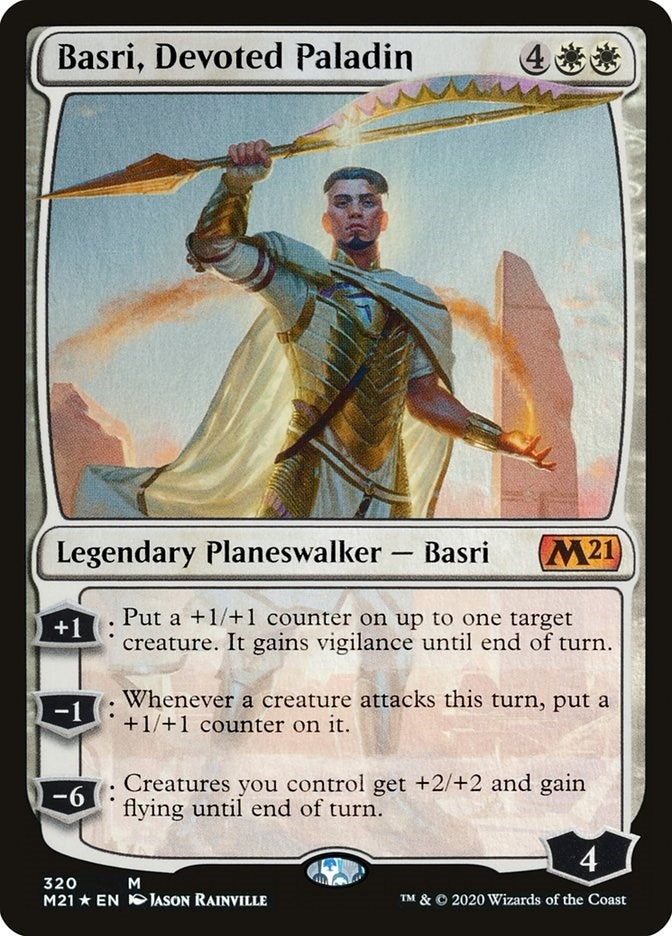 Basri, Devoted Paladin (320) (Core Set 2021)