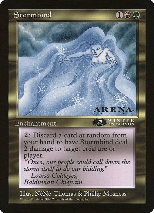 Stormbind (Arena League) (Oversize Cards)