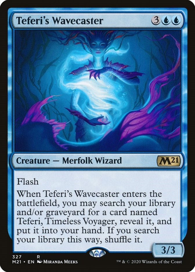 Teferi's Wavecaster (327) (Core Set 2021)