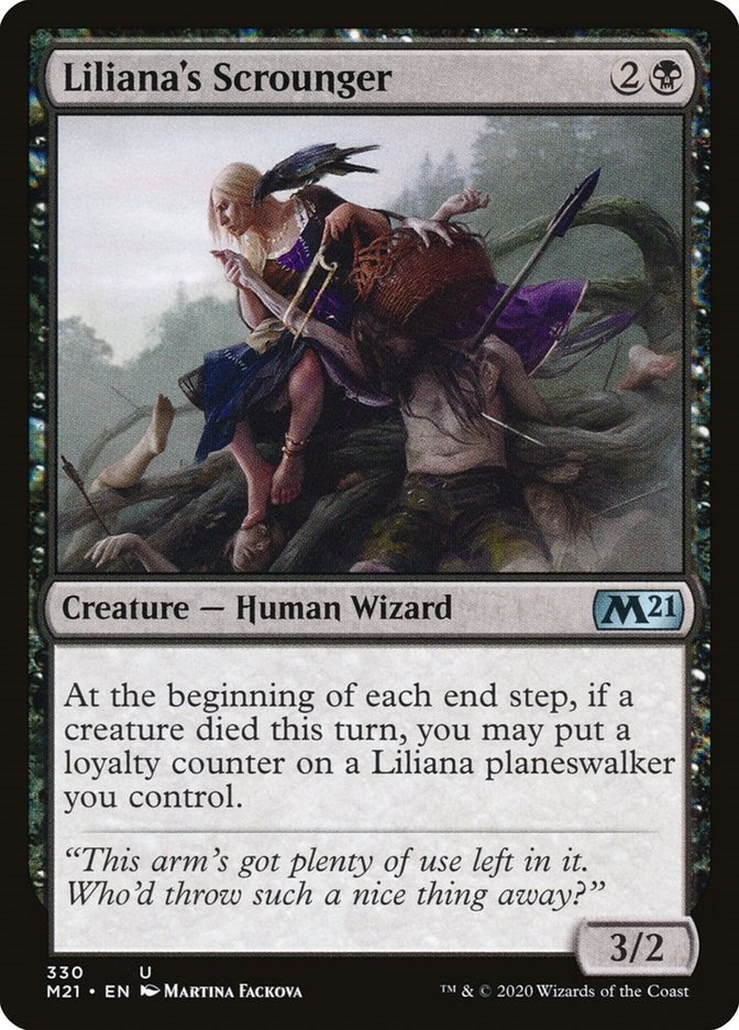 Liliana's Scrounger (330) (Core Set 2021)