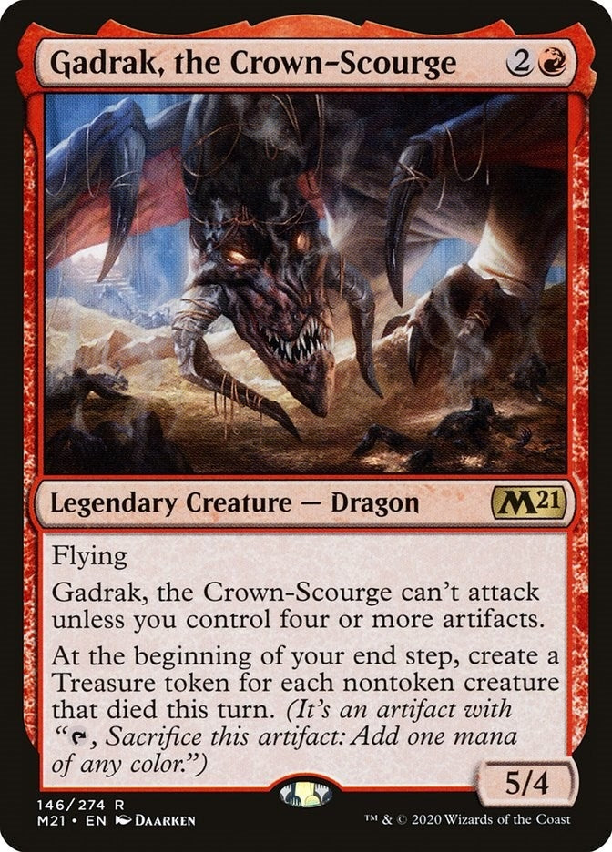 Gadrak, the Crown-Scourge (146) (Core Set 2021)