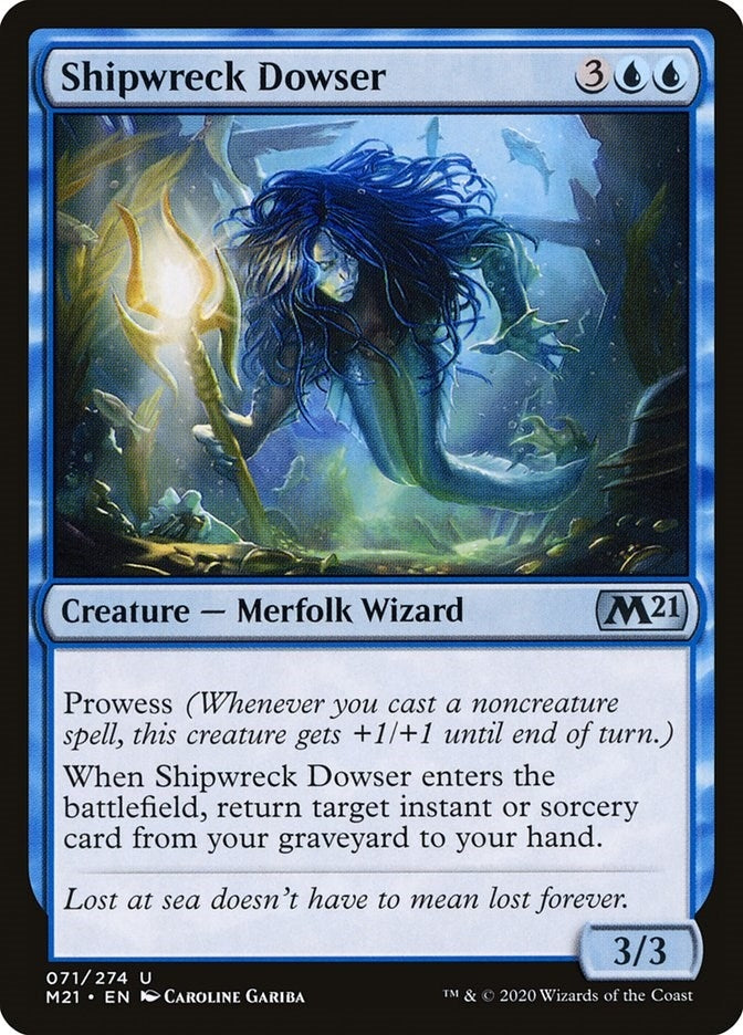 Shipwreck Dowser (71) (Core Set 2021)
