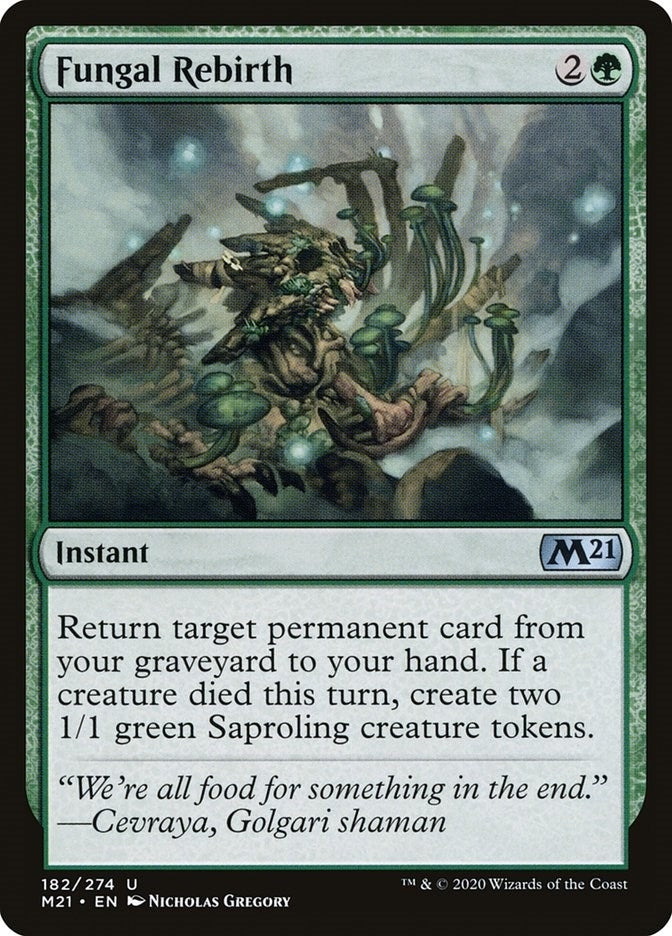 Fungal Rebirth (182) (Core Set 2021)