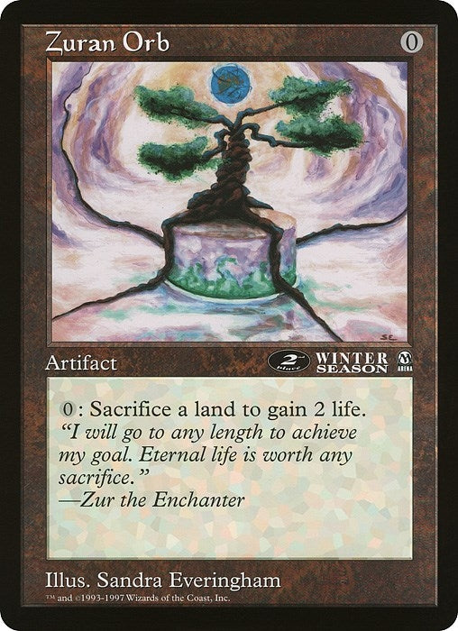 Zuran Orb (Arena League) (Oversize Cards)
