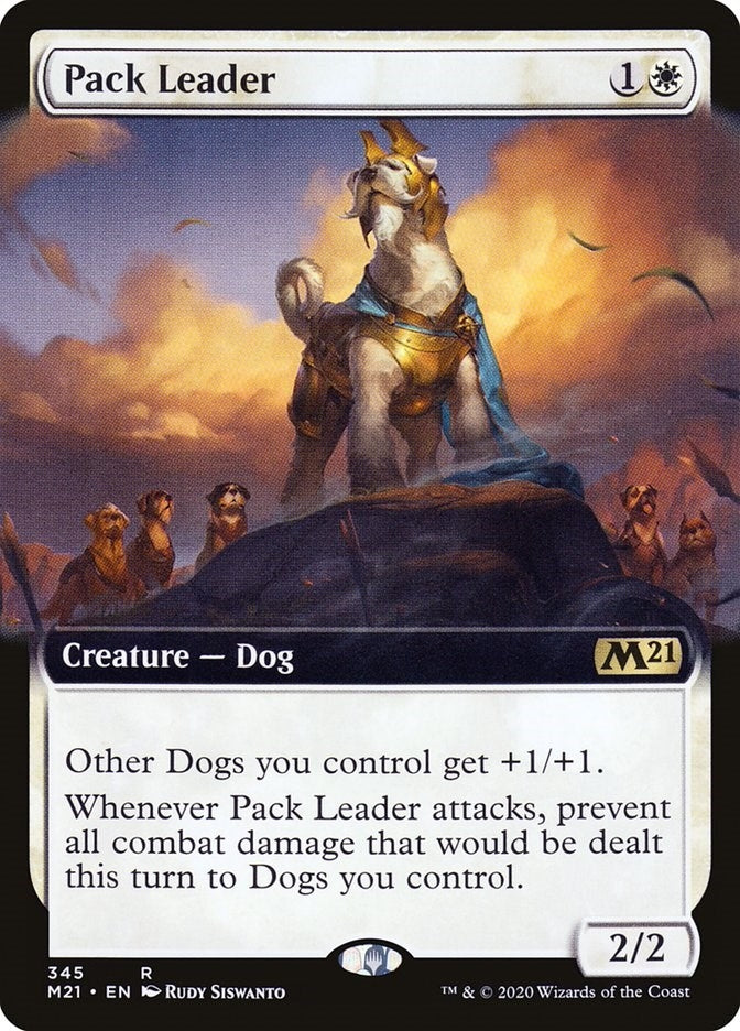 Pack Leader (Extended Art) (345) (Core Set 2021)