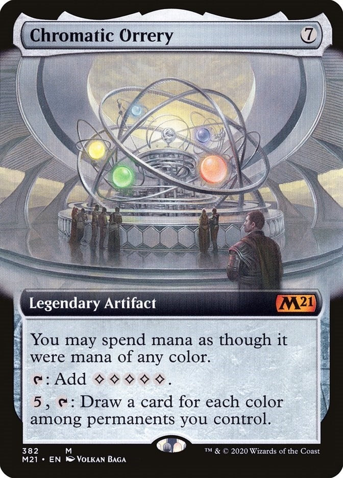Chromatic Orrery (Extended Art) (382) (Core Set 2021)