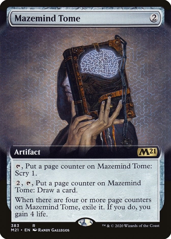 Mazemind Tome (Extended Art) (383) (Core Set 2021)