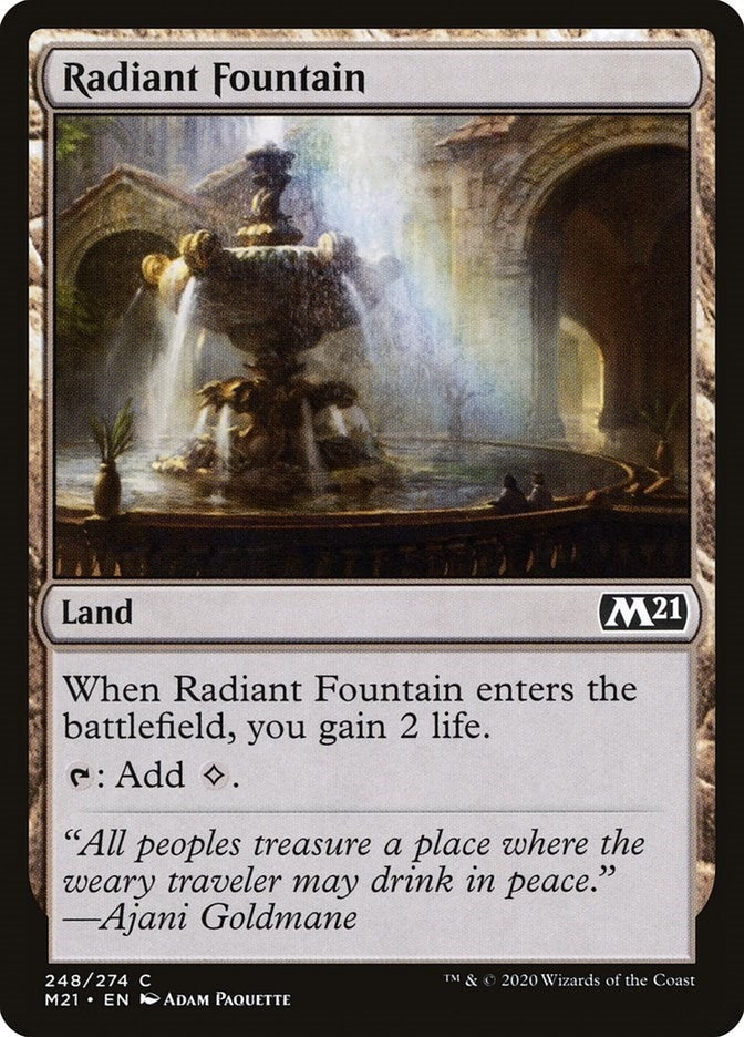 Radiant Fountain (248) (Core Set 2021)