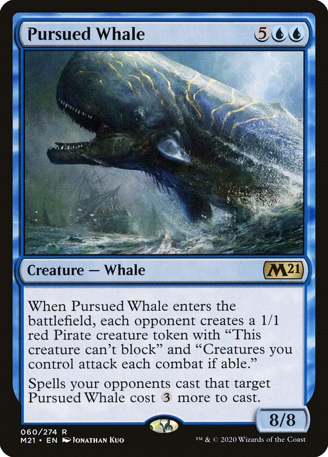 Pursued Whale (60) (Core Set 2021)