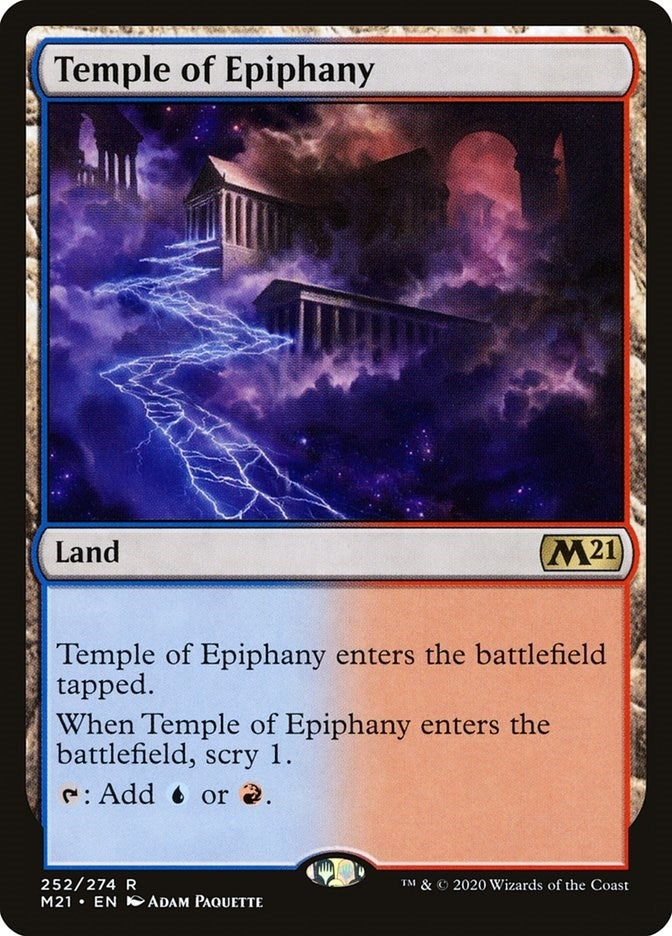 Temple of Epiphany (252) (Core Set 2021)