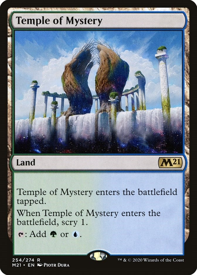 Temple of Mystery (254) (Core Set 2021)