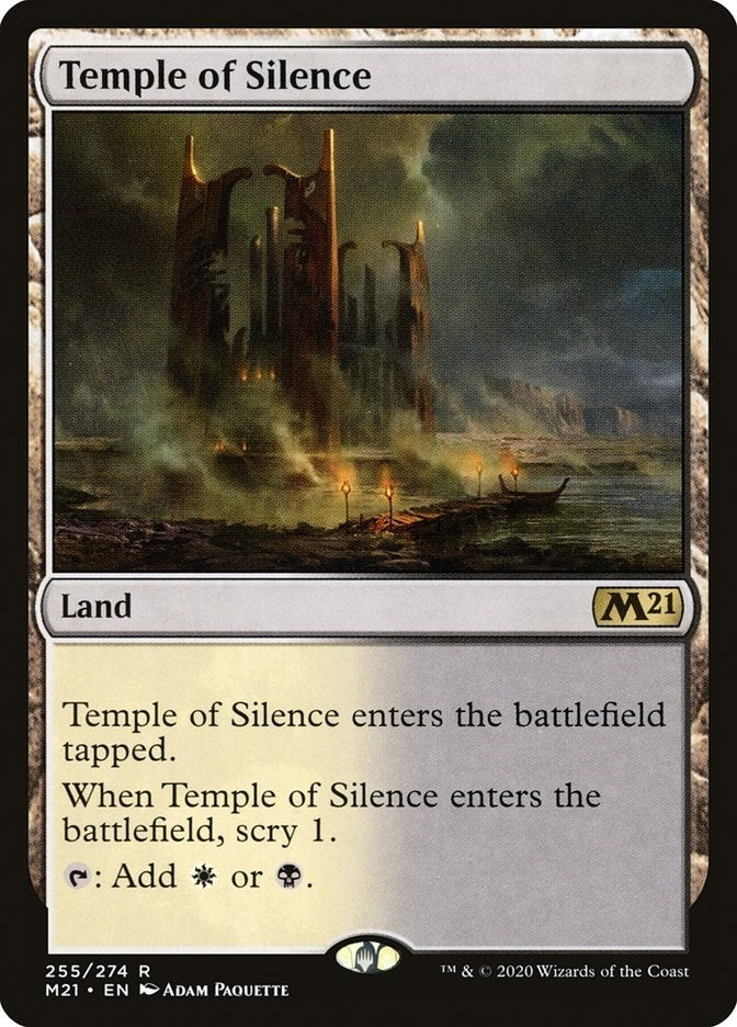 Temple of Silence (255) (Core Set 2021)