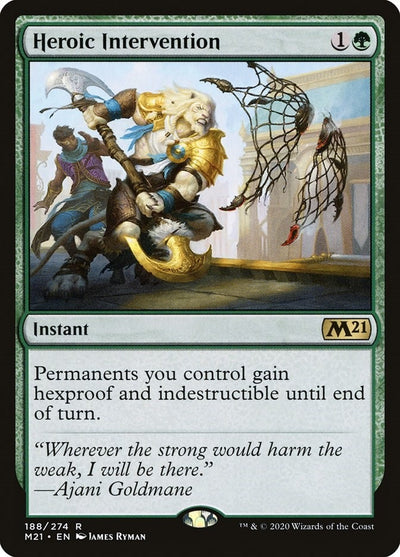 Heroic Intervention (188) (Core Set 2021)