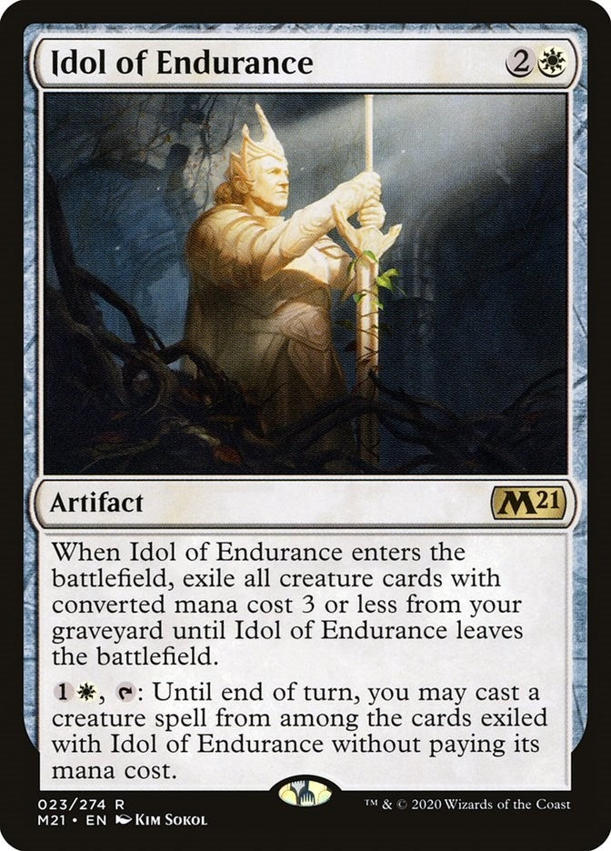 Idol of Endurance (23) (Core Set 2021)