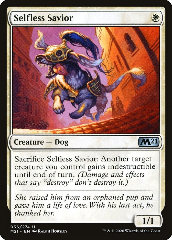 Selfless Savior (36) (Core Set 2021)