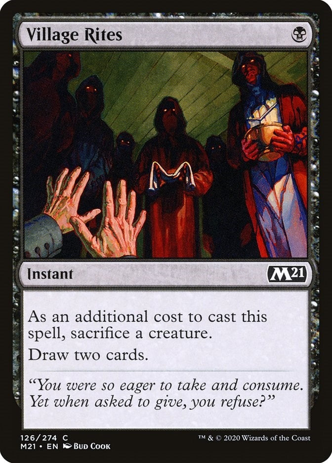 Village Rites (126) (Core Set 2021)