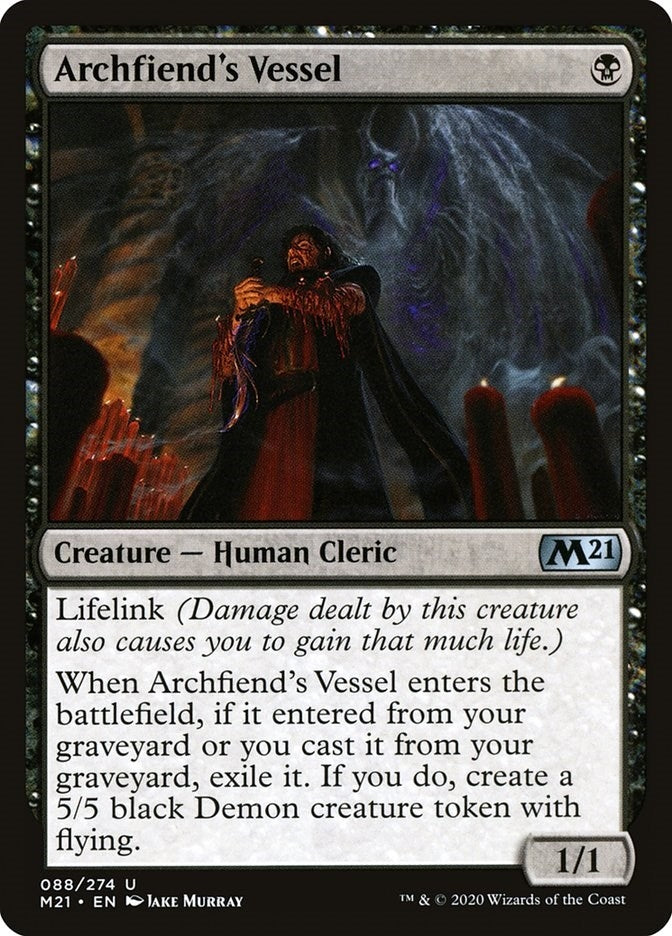 Archfiend's Vessel (88) (Core Set 2021)