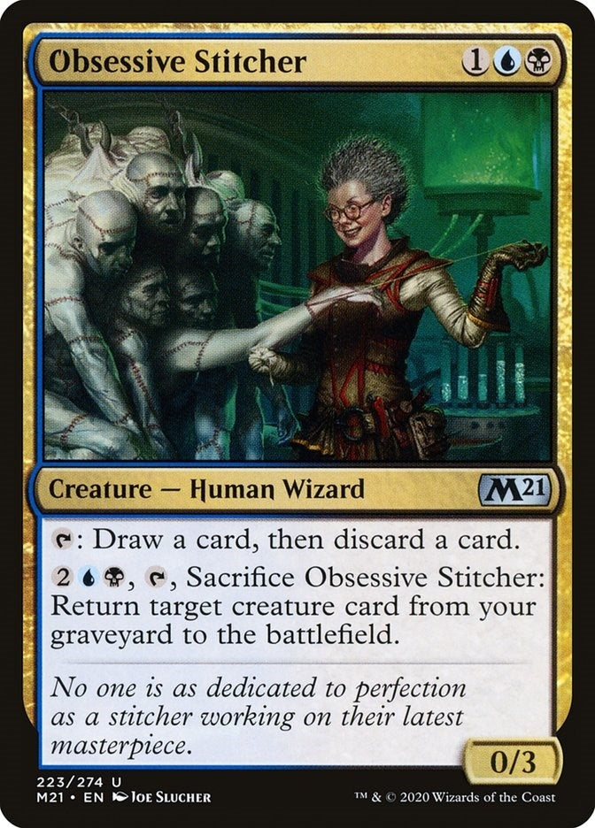 Obsessive Stitcher (223) (Core Set 2021)