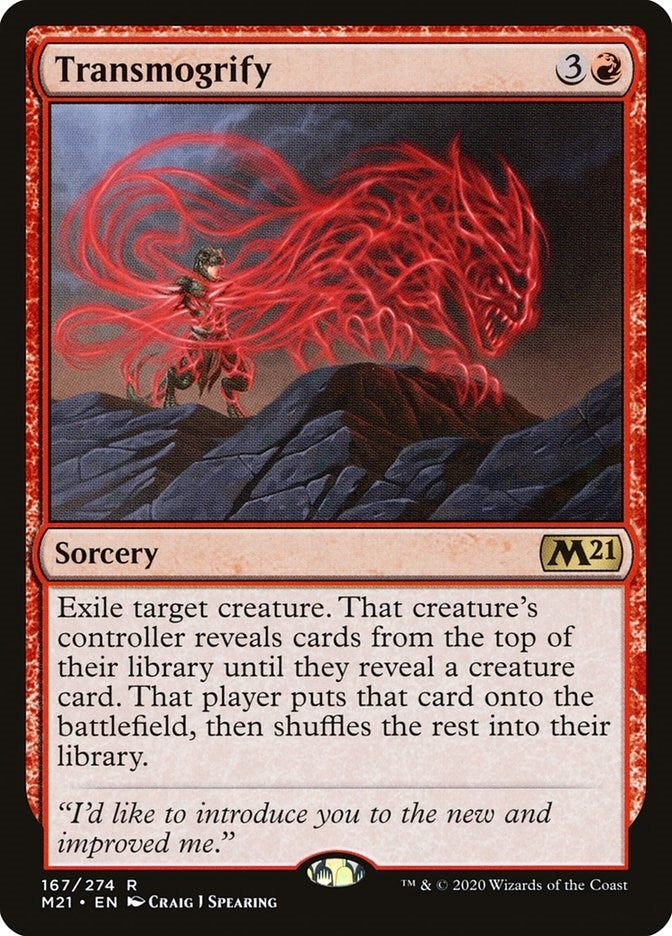 Image for Transmogrify (167) - Magic: The Gathering