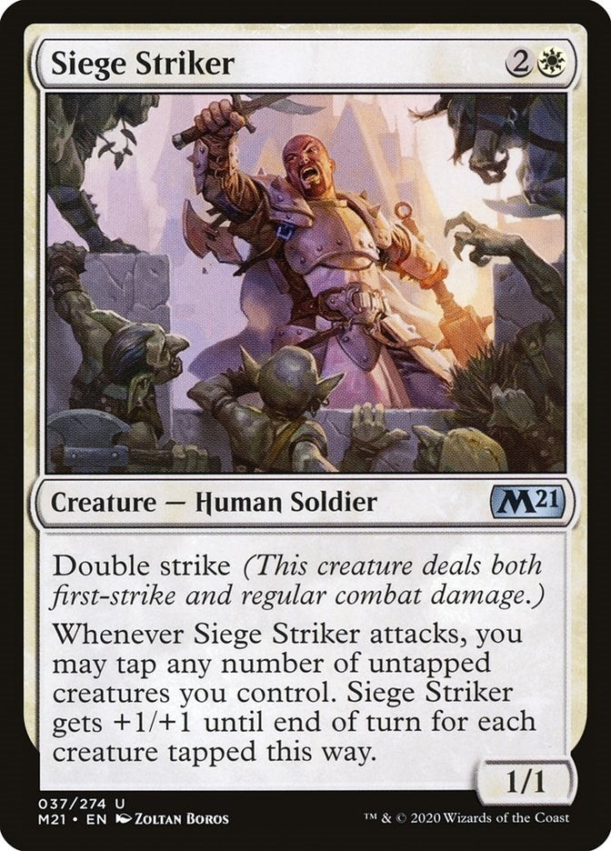 Siege Striker (37) (Core Set 2021)