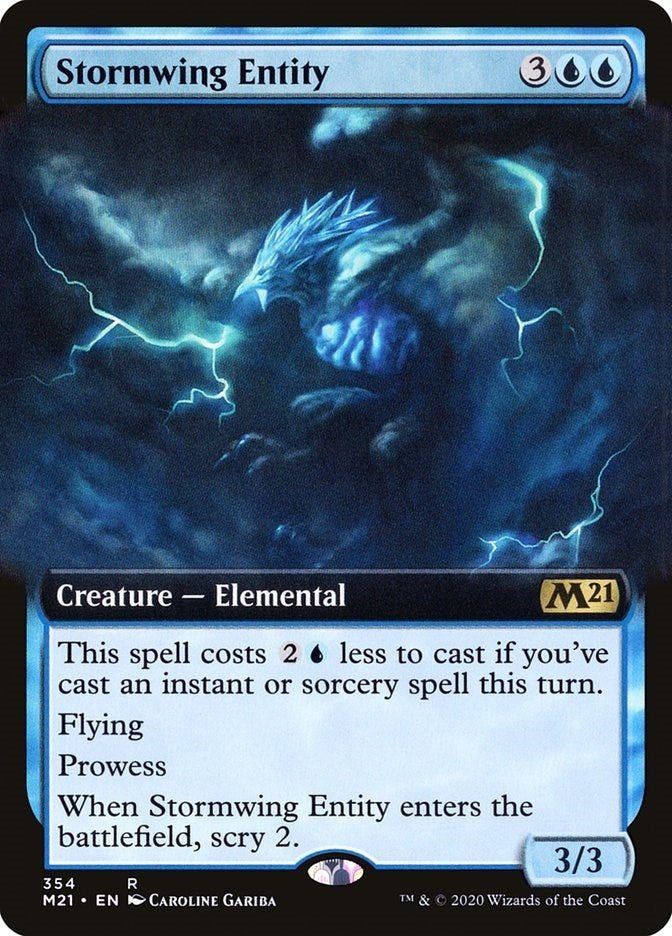 Stormwing Entity (Extended Art) (354) (Core Set 2021)