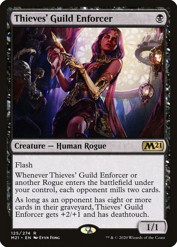 Thieves' Guild Enforcer (125) (Core Set 2021)