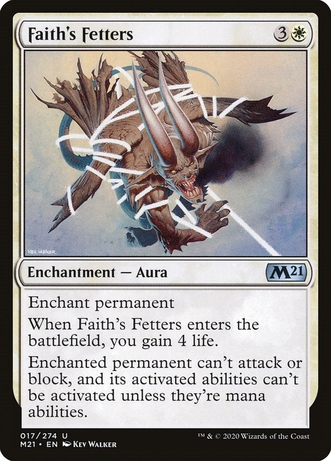 Faith's Fetters (17) (Core Set 2021)