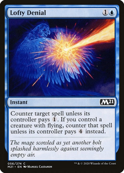 Lofty Denial (56) (Core Set 2021)