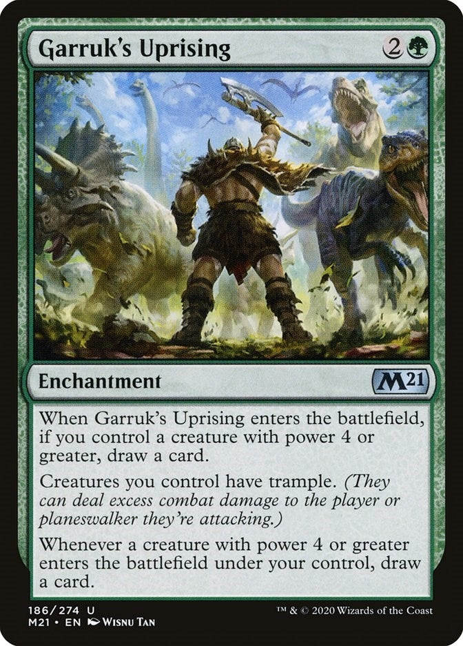 Garruk's Uprising (186) (Core Set 2021)