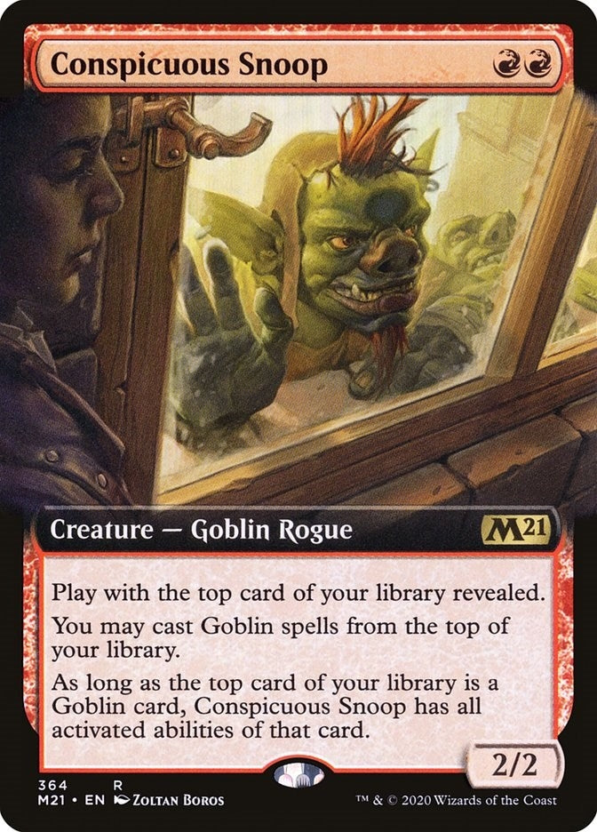 Conspicuous Snoop (Extended Art) (364) (Core Set 2021)