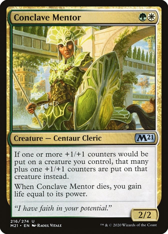 Conclave Mentor (216) (Core Set 2021)
