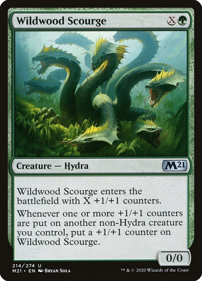 Wildwood Scourge (214) (Core Set 2021)