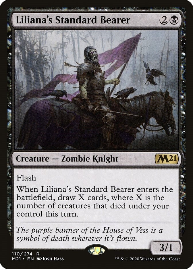 Liliana's Standard Bearer (110) (Core Set 2021)