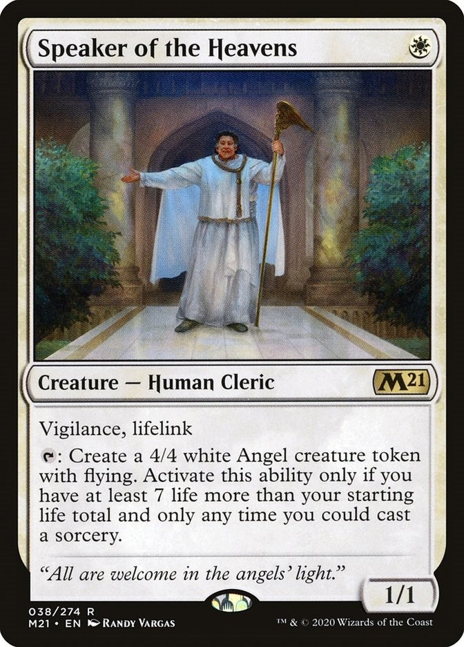 Speaker of the Heavens (38) (Core Set 2021)