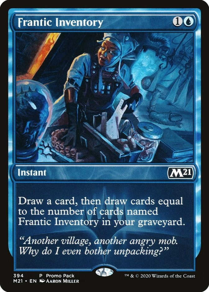 Frantic Inventory (394) (Promo Pack: Core Set 2021)