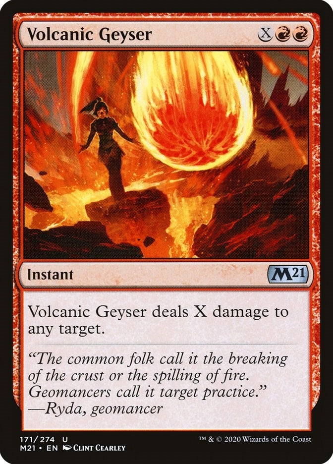 Image for Volcanic Geyser (171) - Magic: The Gathering