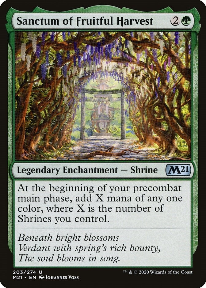 Sanctum of Fruitful Harvest (203) (Core Set 2021)