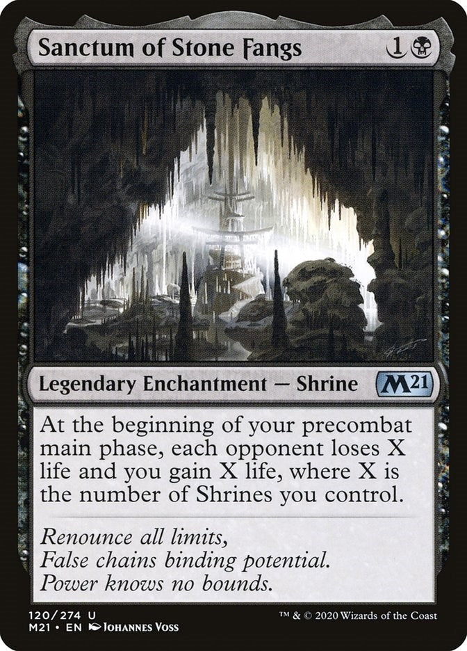 Sanctum of Stone Fangs (120) (Core Set 2021)